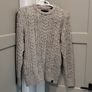 Cable knit sweater